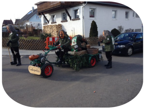 Loablespalter mit ihrem Wägele